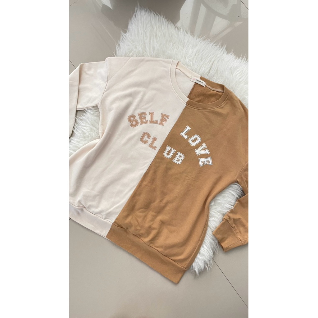 COLORBOX SWEATER 2 TONE