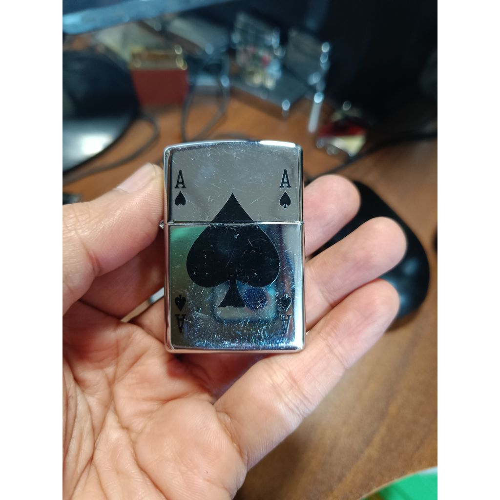 Zippo Ace Of Spades 1997 Romawi XIII