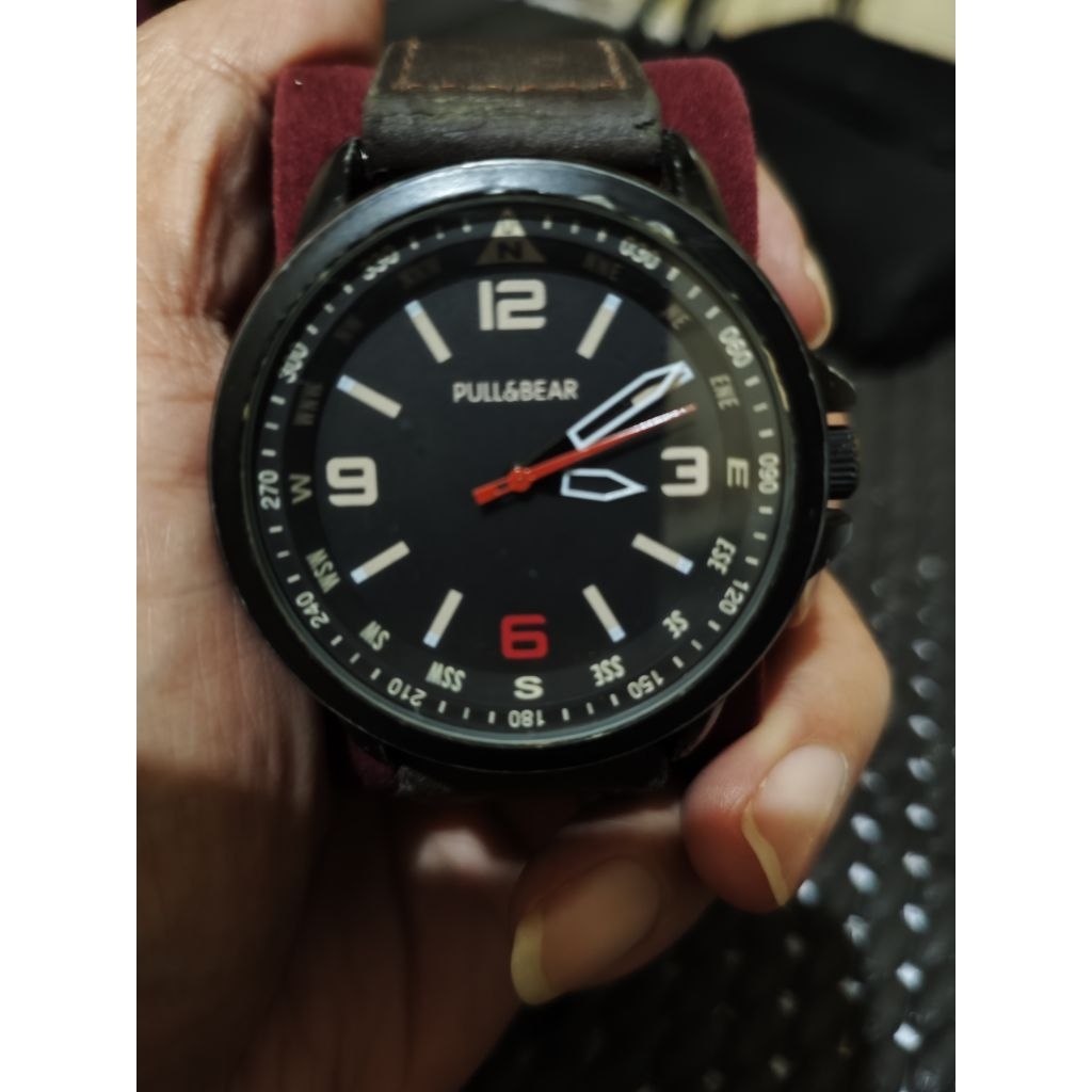PULL&BEAR Original Jam Tangan Pria Wanita Second