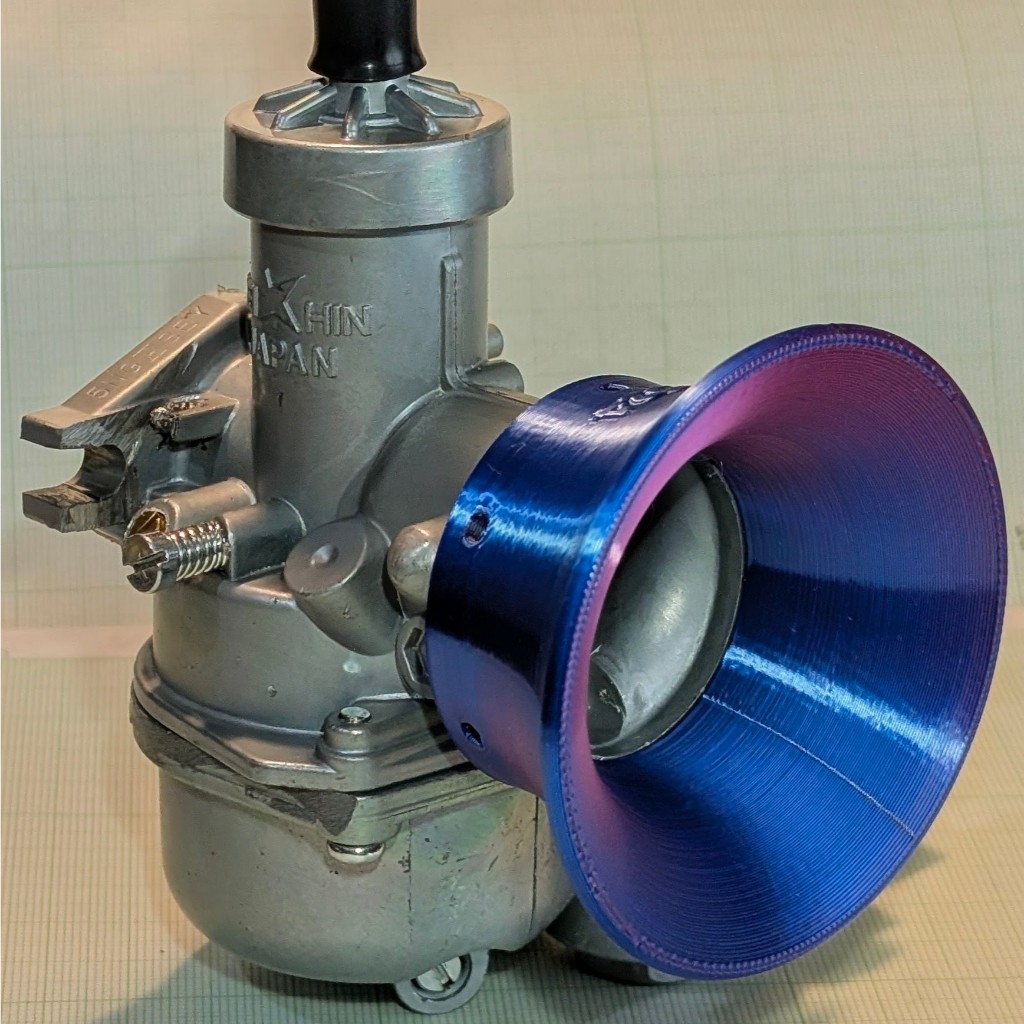 Velocity Stack Karbu Racing 24 KPH Supra Karisma Kirana 125 Wave Honda PB24 Keihin Presisi Donat Pan