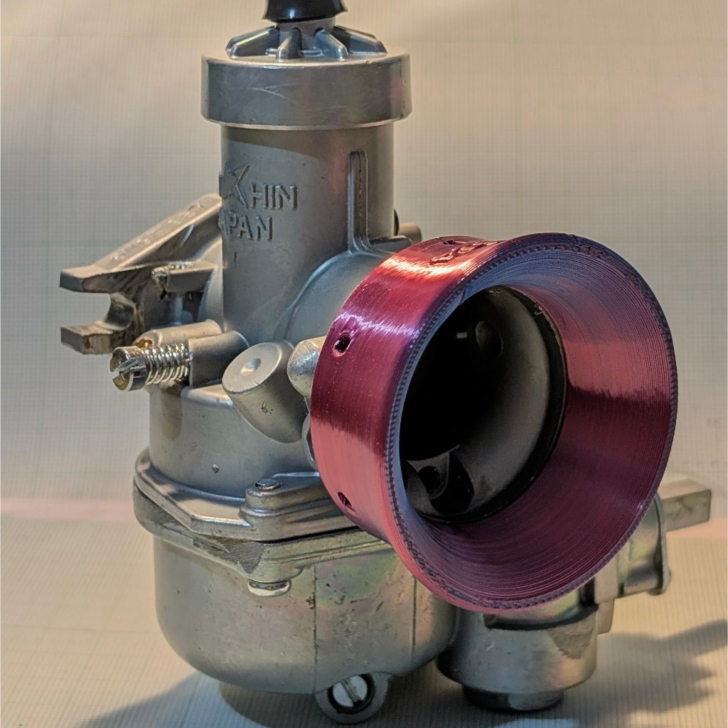 Velocity Stack Karbu Racing 24 KPH Supra Karisma Kirana 125 Wave Honda PB24 Keihin Presisi Donat Pen