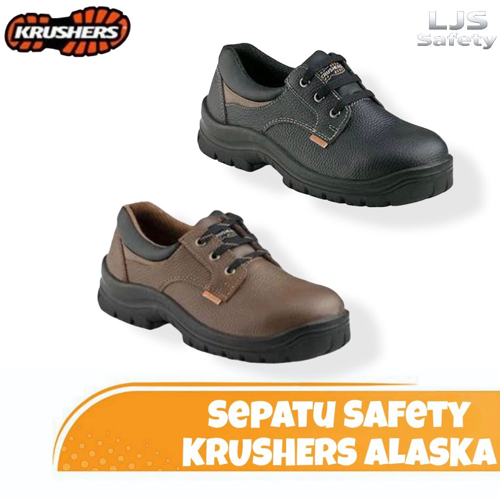 Sepatu Safety "KRUSHERS ALASKA" Original Safety Shoes  Krushers Alaska