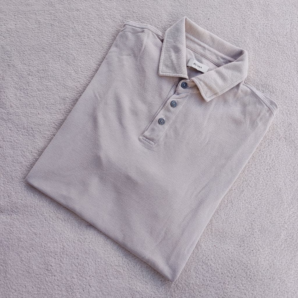 Zegna Polo Short Sleeve Shirt