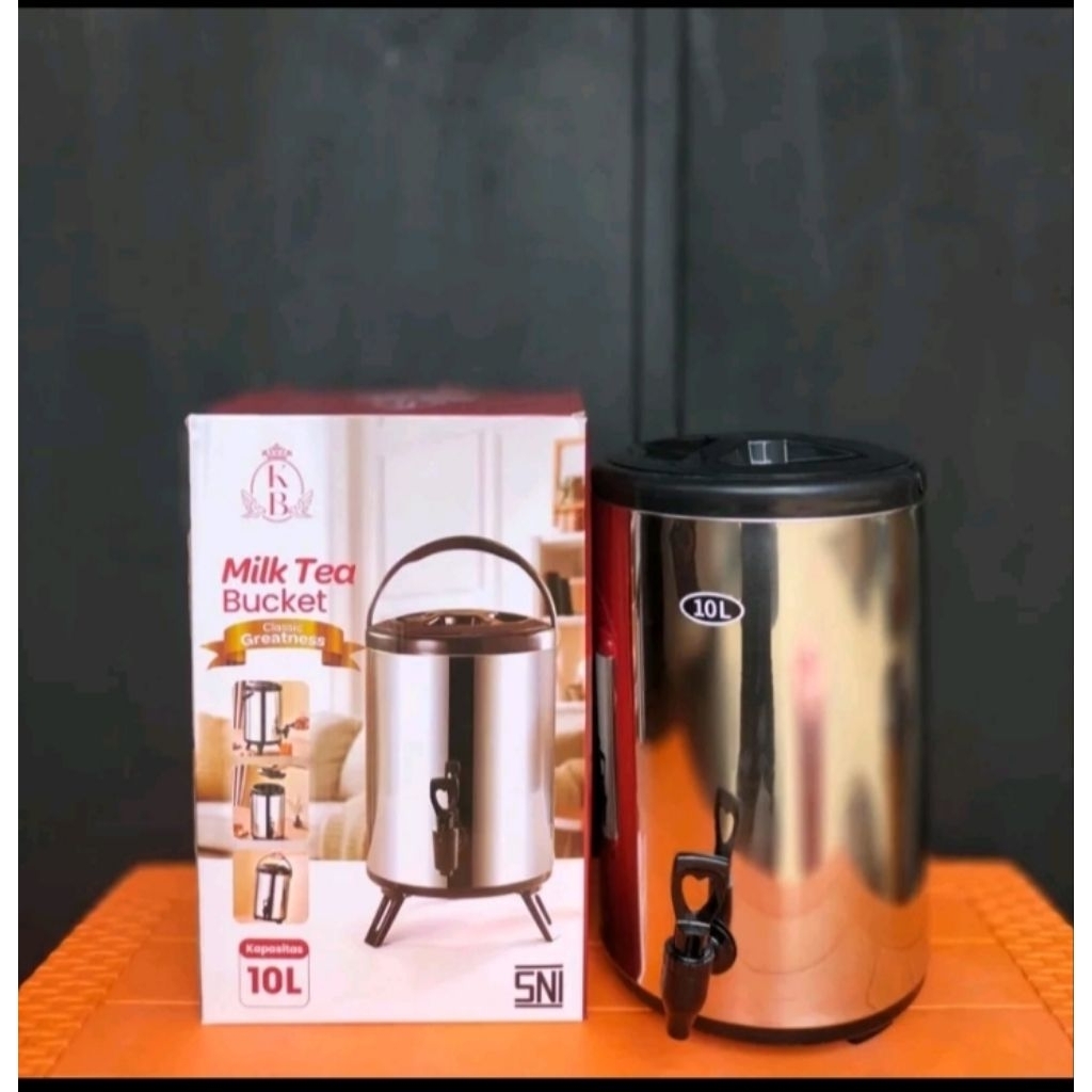 MILK TEA BUCKET 10 Liter SNI