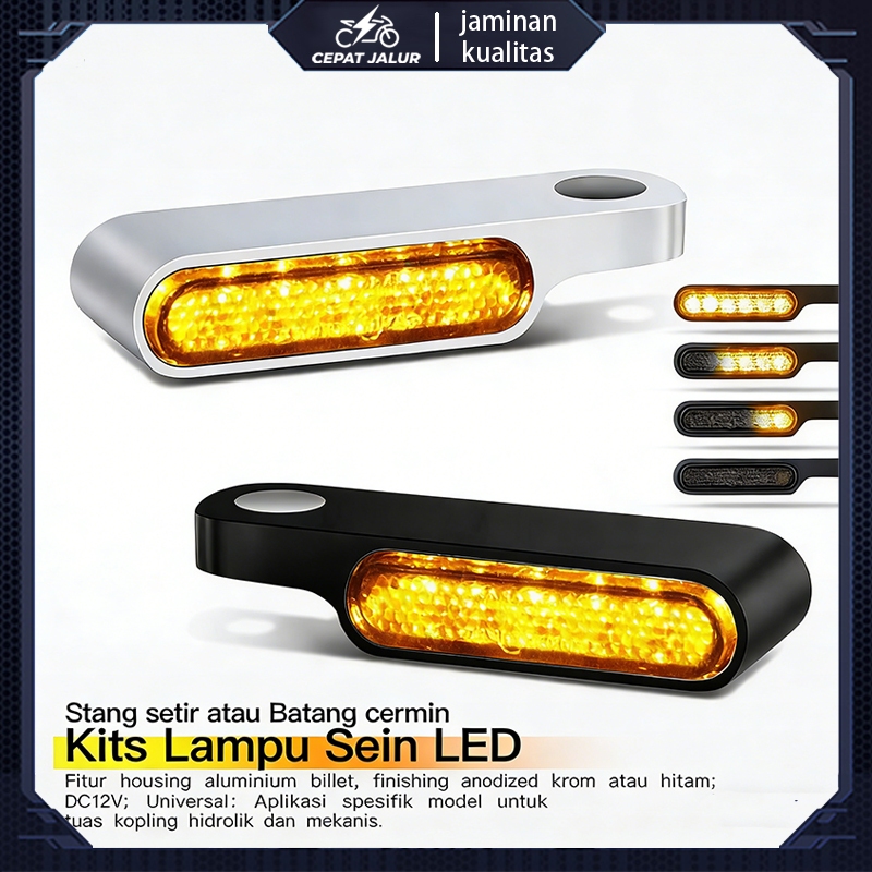 CEPAT JALUR lampu led motor lampu depan lampu sein led lampu sein led motor lampu biled motor lampu 