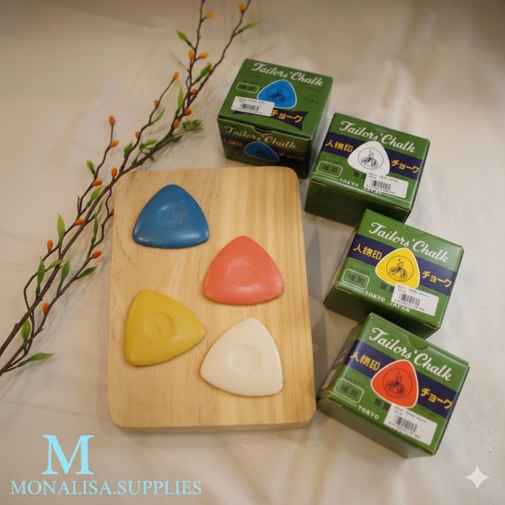 Kapur Jahit High Class Taylor Chalk Warna Campur Kualitas Standar