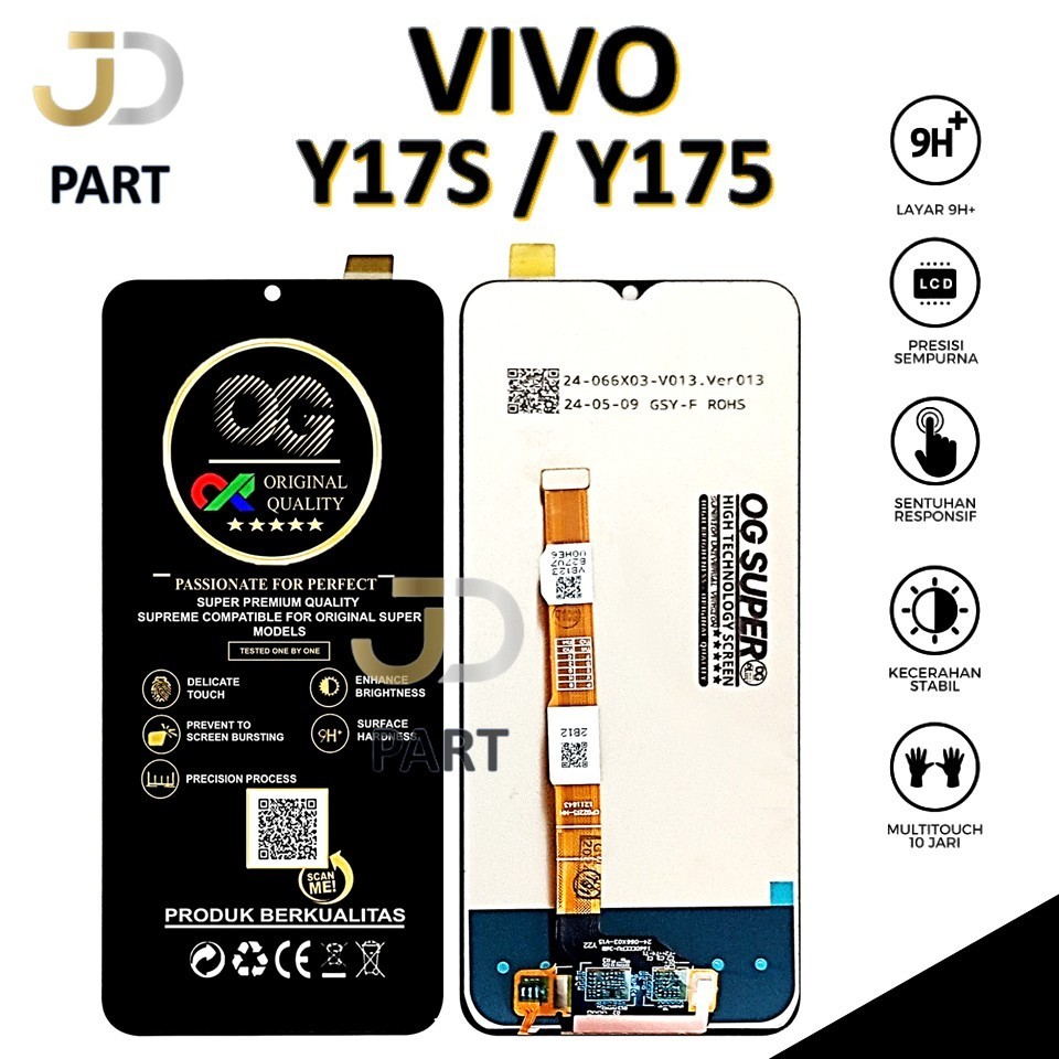LCD TOUCHSCREEN VIVO Y17S / Y175 ORIGINAL 100% FULLSET