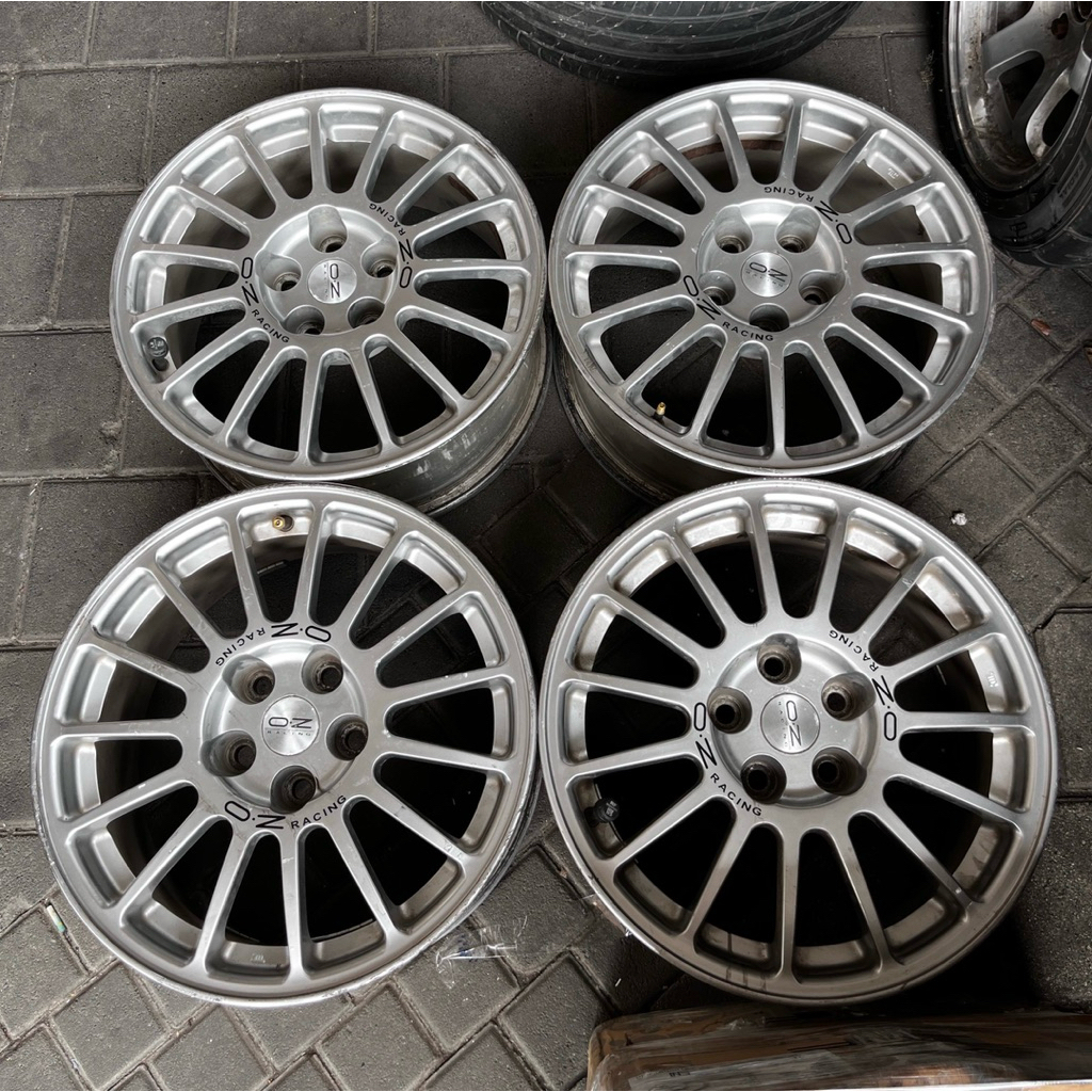 Velg OEM Lancer Evolution Evo VI Ring 17. OZ Racing. Lebar 7.5. Et 38. Pcd 5x114. For Innova, Outlan