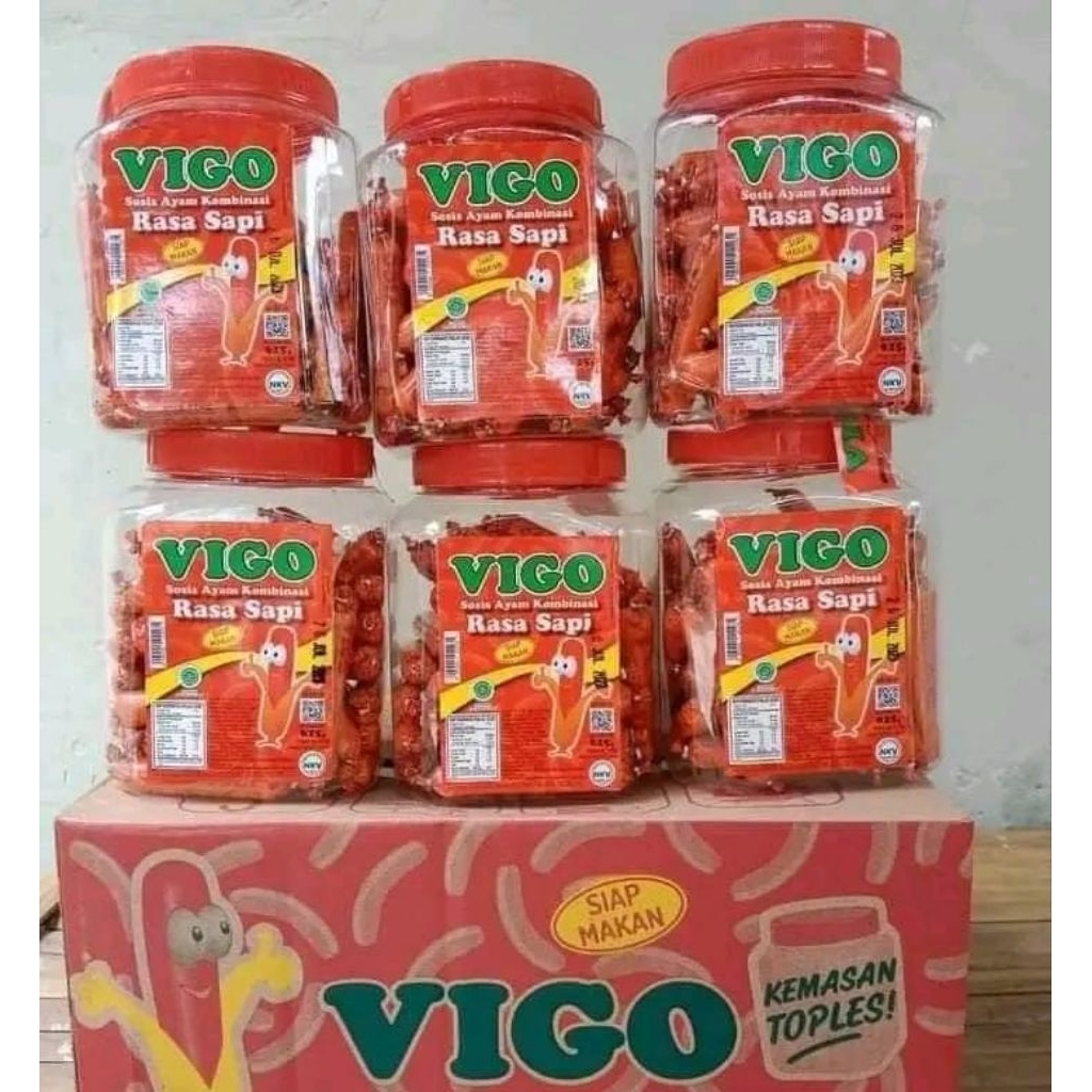 Sosis Vigo Toples Sosis Murah enak Sosis isi 50