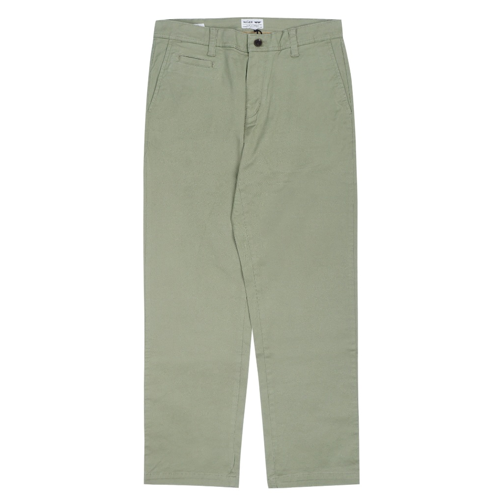 MGee Celana Chinos Panjang Pria Stretch M gee Felix C030 Olive