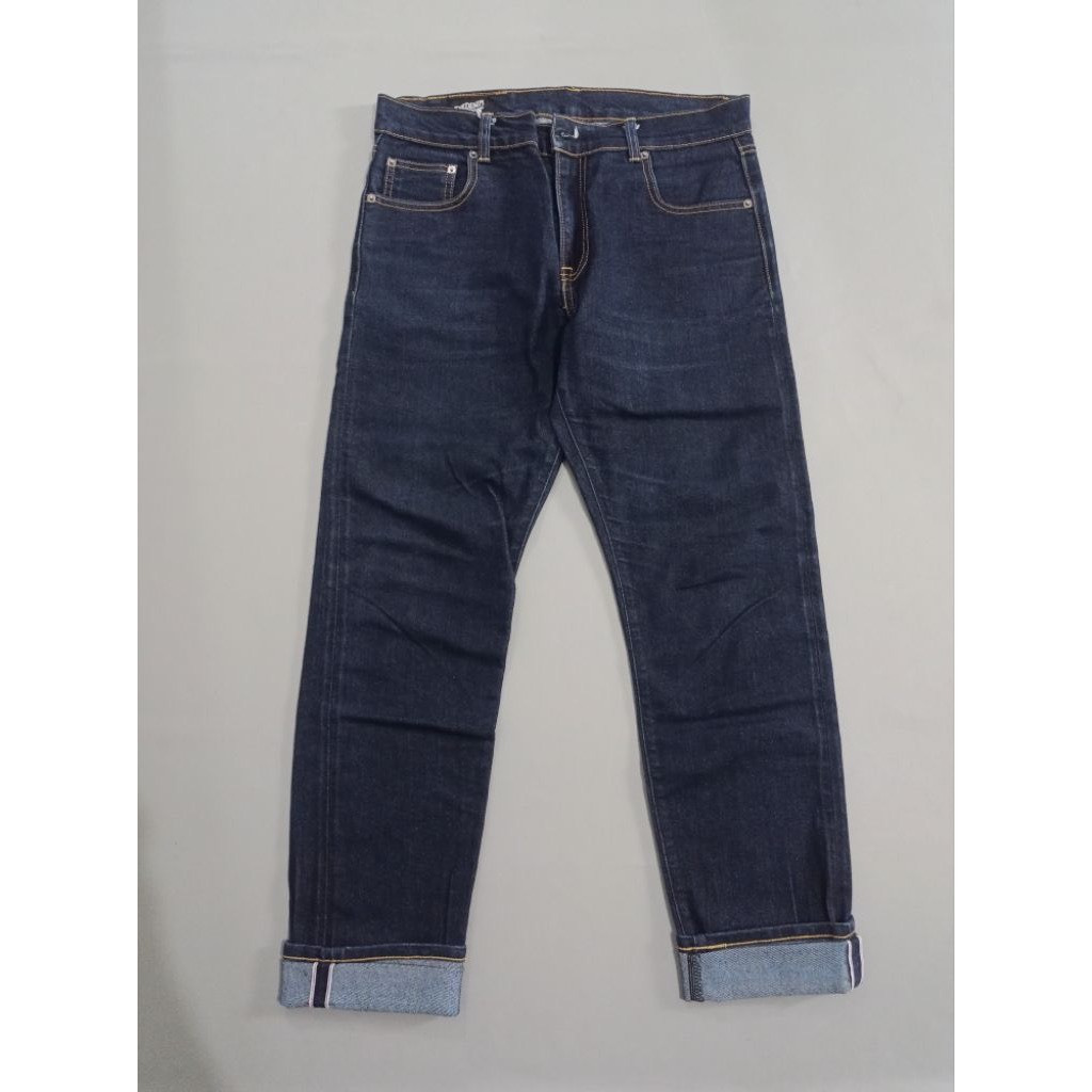 The Denim Station Selvedge Stretch Jeans 13oz Size 34