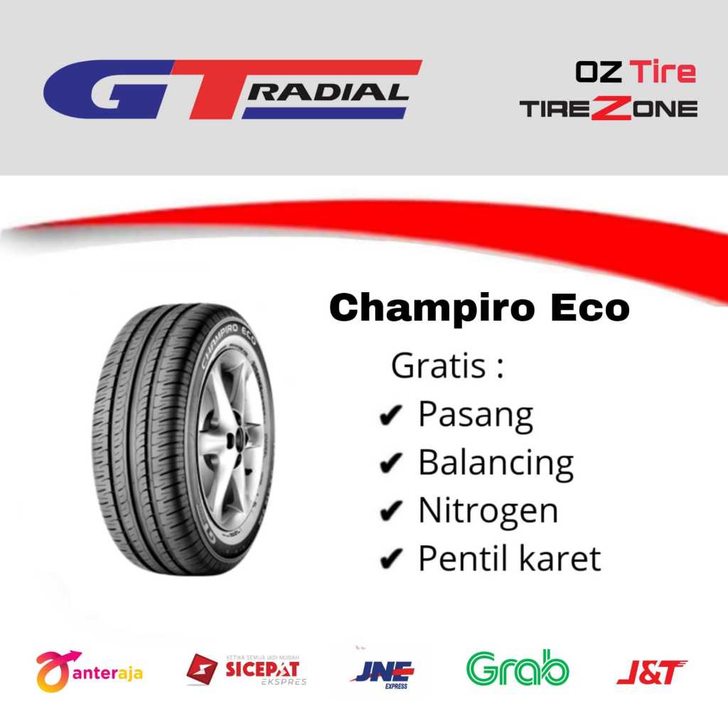Ban Mobil GT Radial 185/65 R14 Champiro Eco
