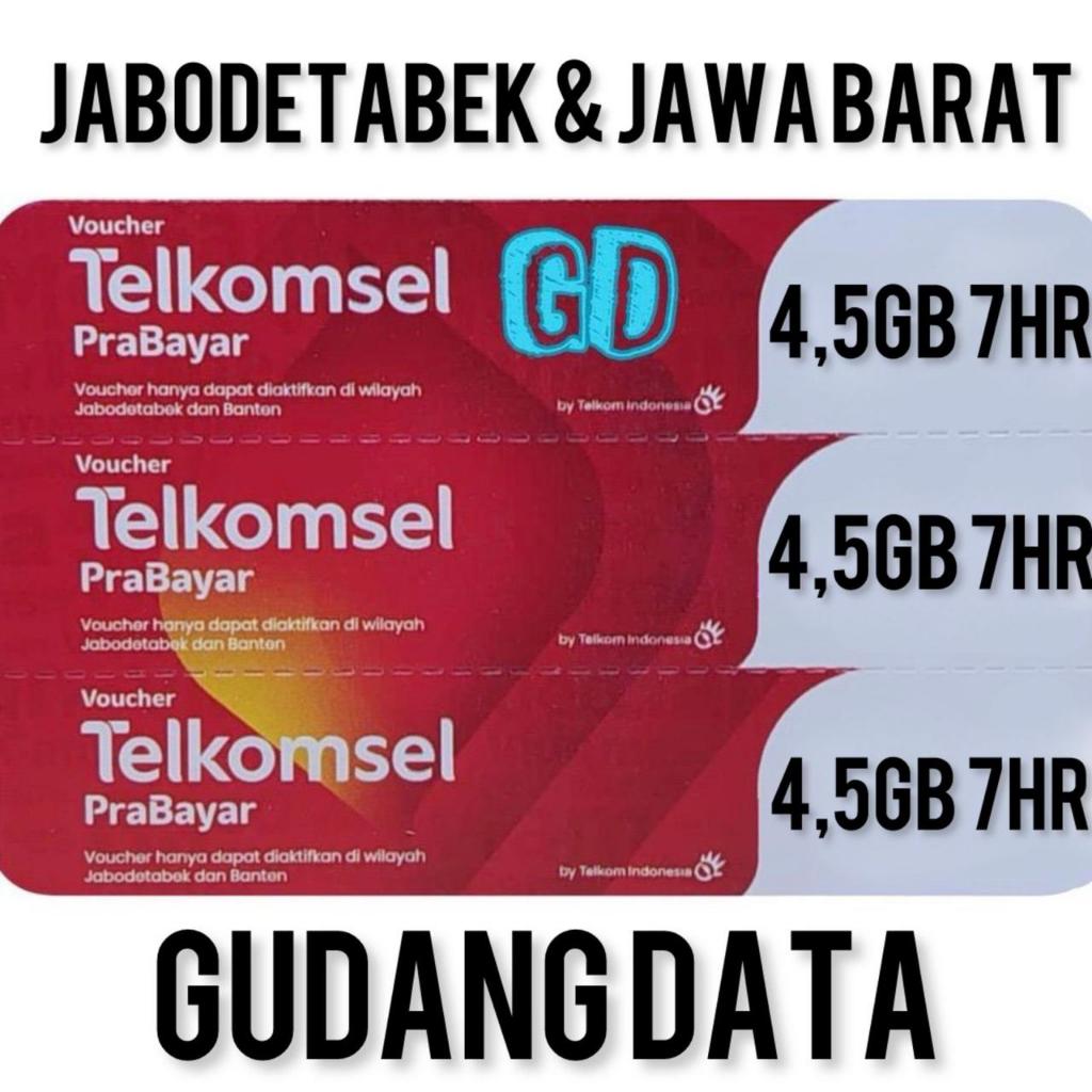 Voucher Telkomsel 4,5GB