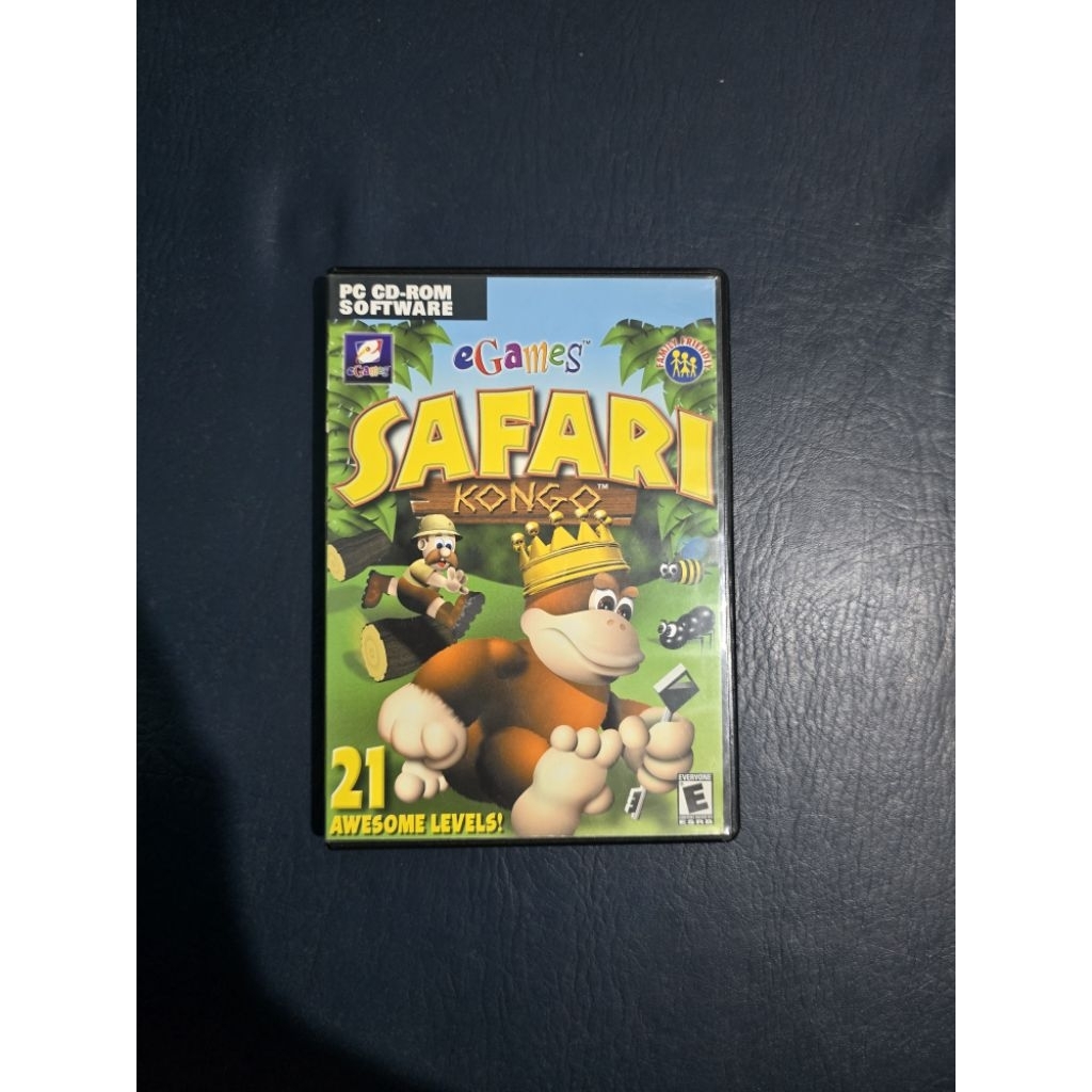 PC Games Safari Kongo BD Kaset CD Game Retro Ori Komputer Computer Original