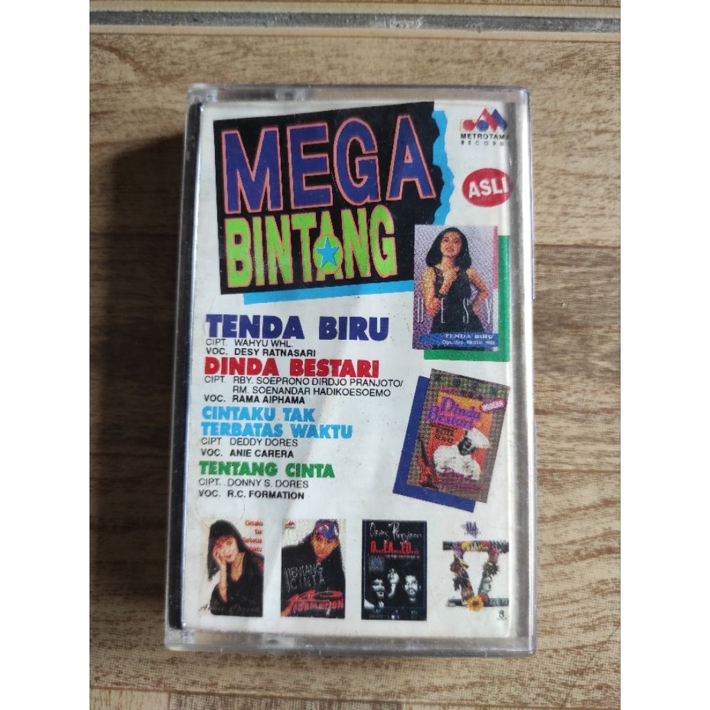 kaset pita kompilasi MEGA BINTANG