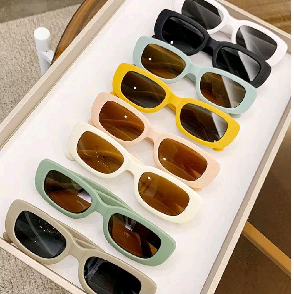 kacamata anak lucu fashion gaya anak hitam, pink, kuning, hijau korean style mafia