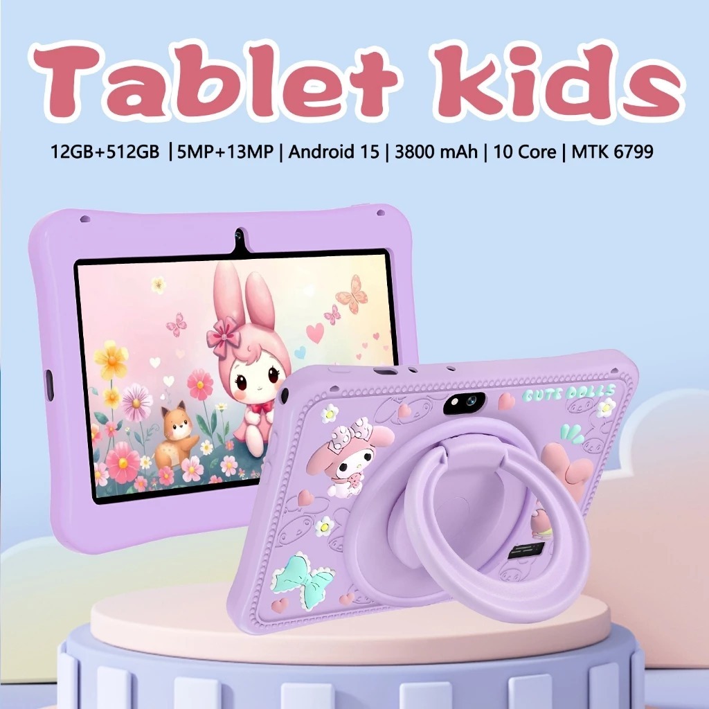 Tablet Edukasi Anak Hancdon F06 Dengan Kemasan Tas / Tablet Android Untuk Belajar Anak / Tablet Aipe
