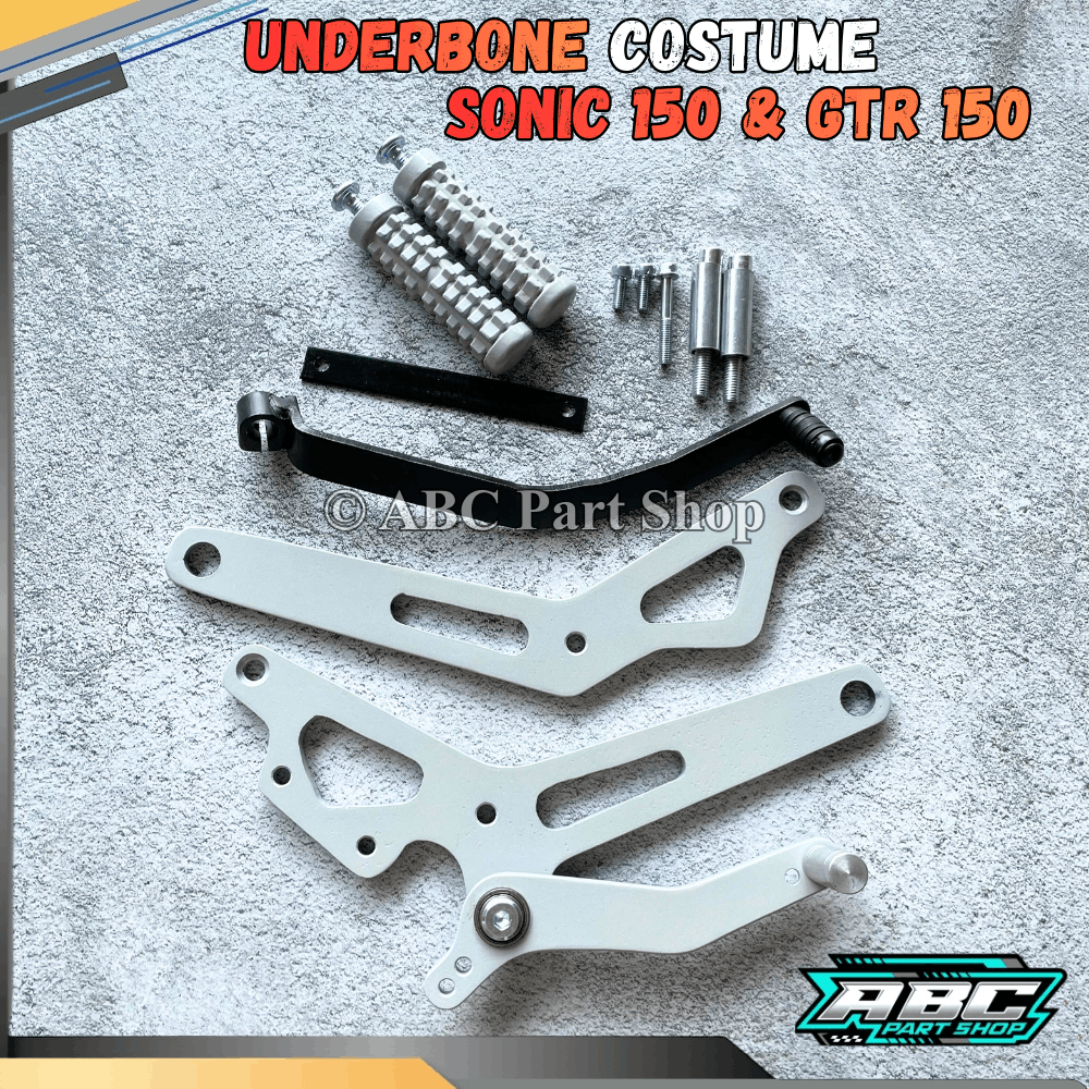 Underbone Sonic 150R & GTR 150R UB Sonic & GTR Bahan Plat Besi
