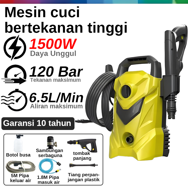 Jet Cleaner 500/1000 Bar Mesin Cuci Motor Jet Cleaner Mesin Cuci Mobil Alat Cuci Motor