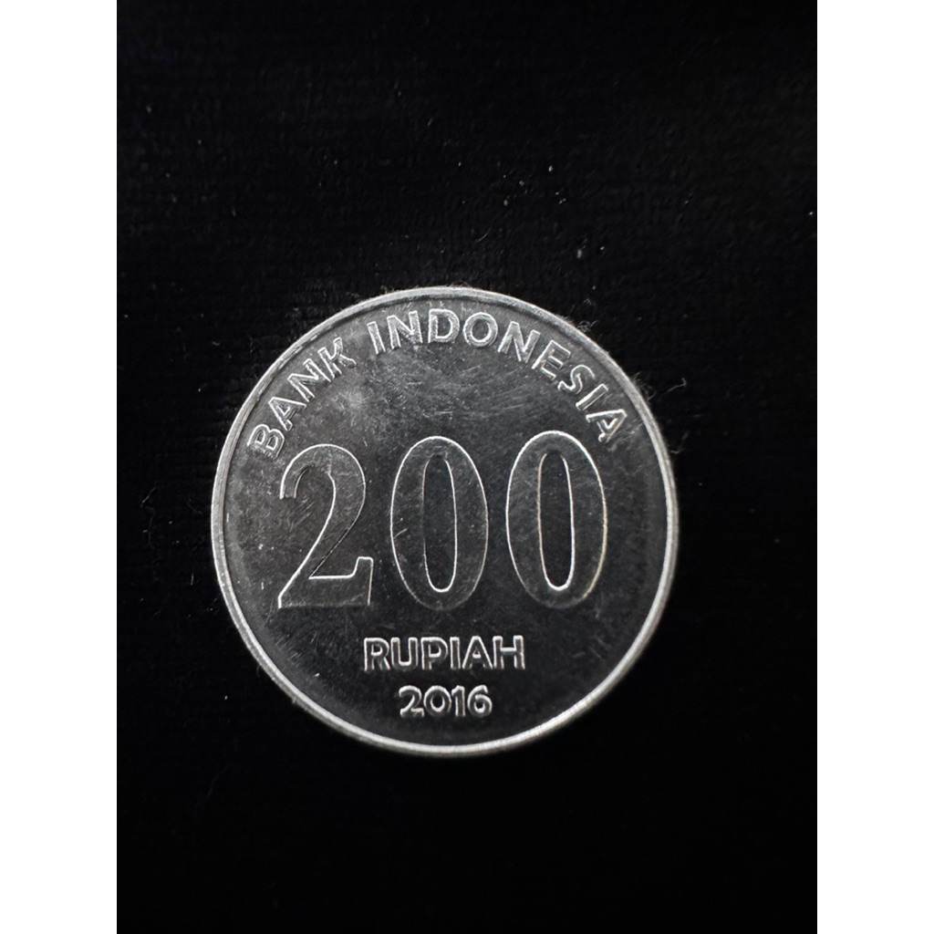 200 rupiah uang koin indonesia tahun 2016