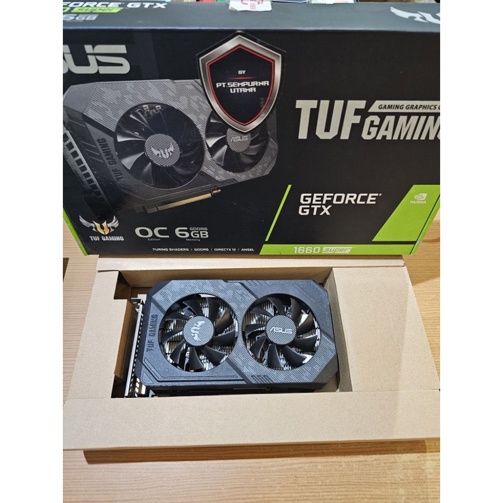 VGA ASUS TUF GTX 1660 SUPER GAMING OC