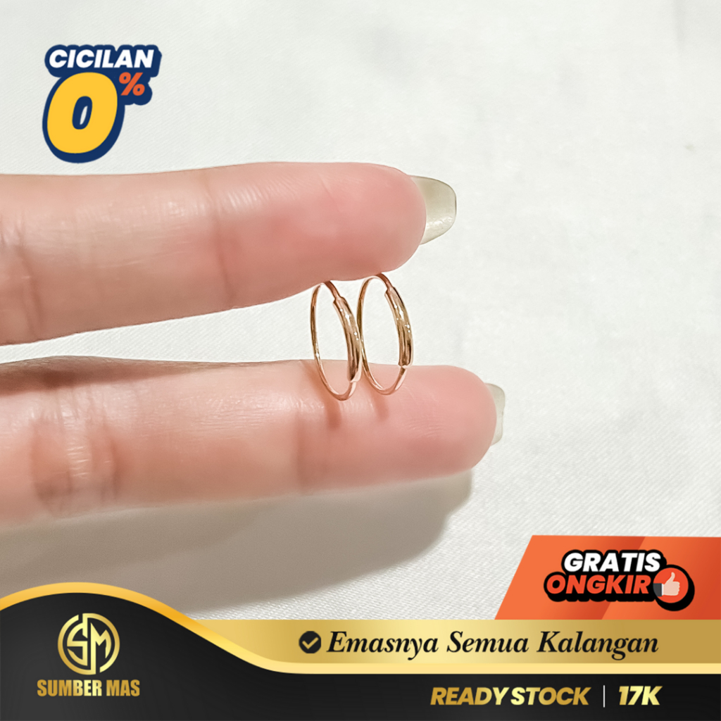 ANTING EMAS BAYI BEST SELLER FASHION 17K - SUMBER MAS