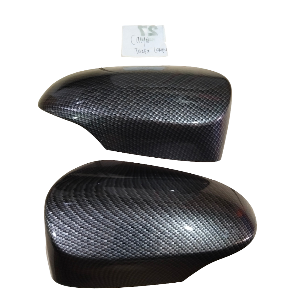 Cover Spion Mobil Calya Tanpa Lampu Carbon