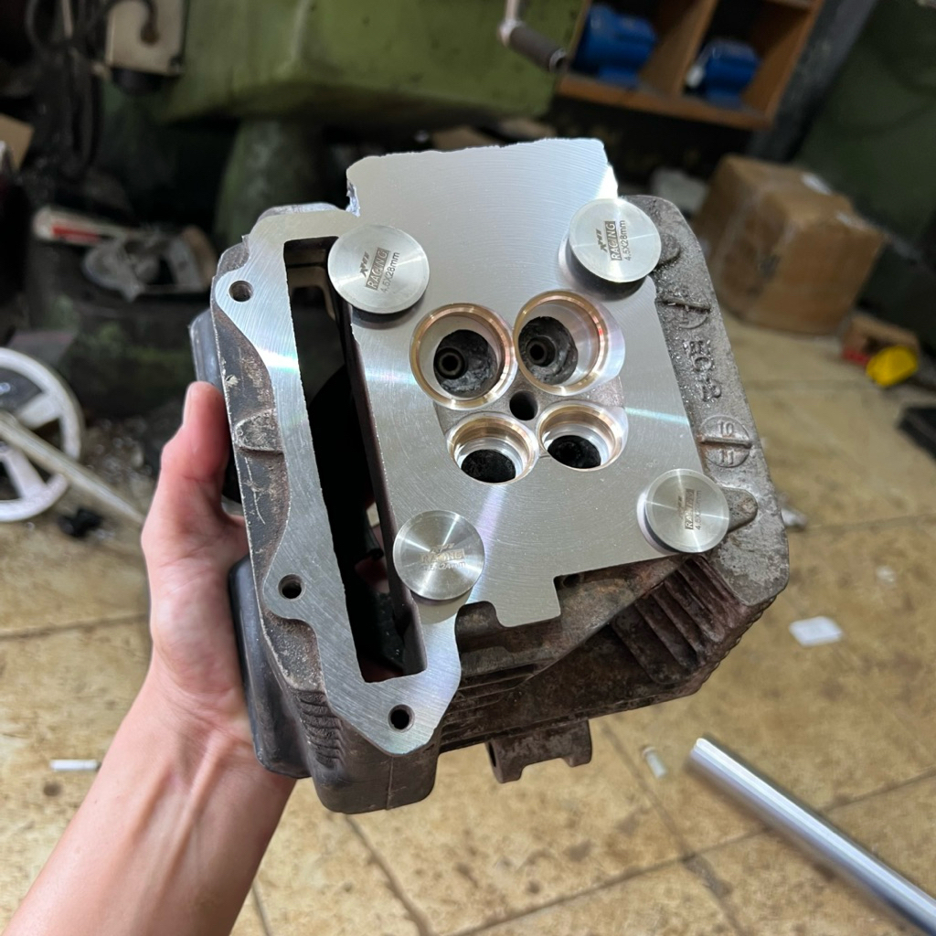 head satria fu 28 24 seting albronze klep racing in kotak