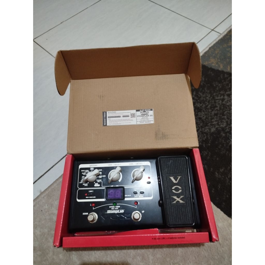 Efek Gitar Vox StompLab 2G
