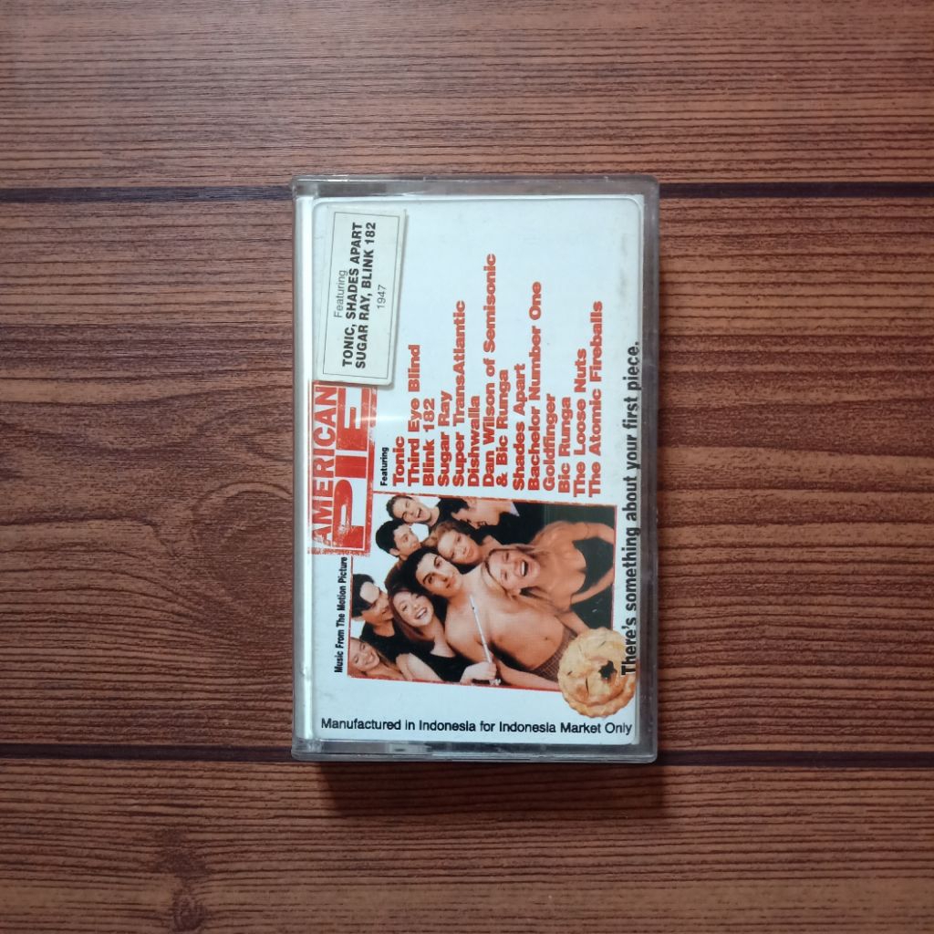 Kaset AMERICAN PIE( Blink 182, Tonic,  Goldfinger..etc)