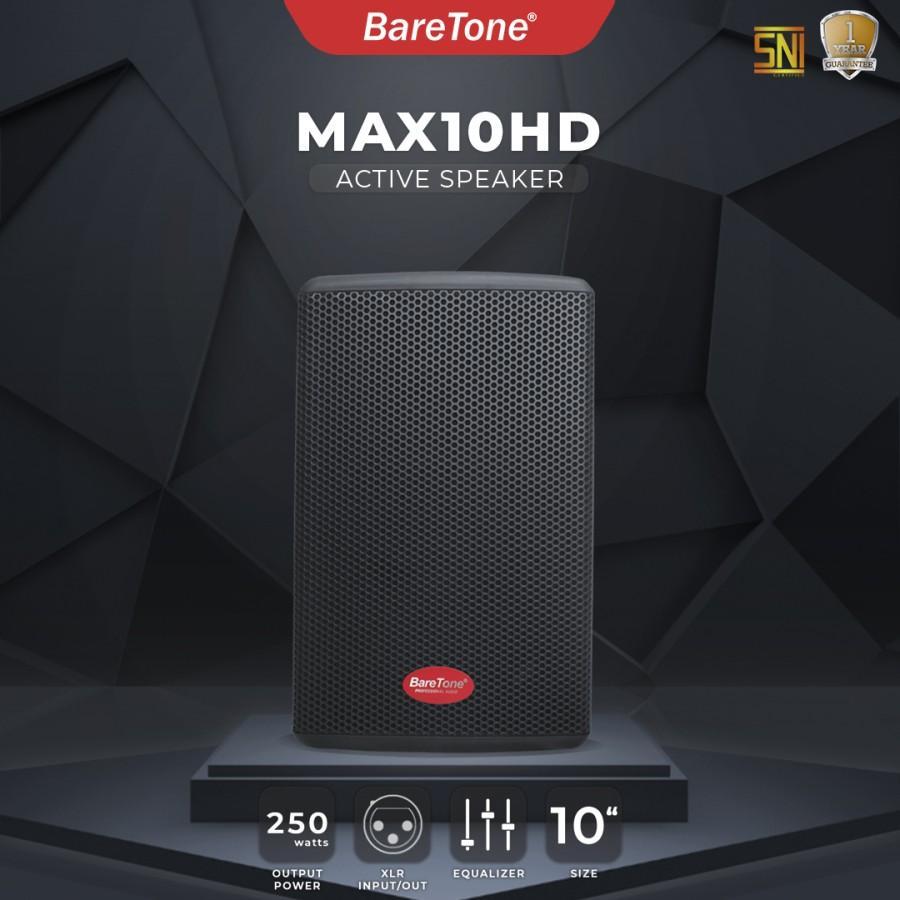 SPEAKER ACTIVE BARETONE  MAX10HD 10 INCH SPEAKER AKTIF BARETONE  MAX10HD
