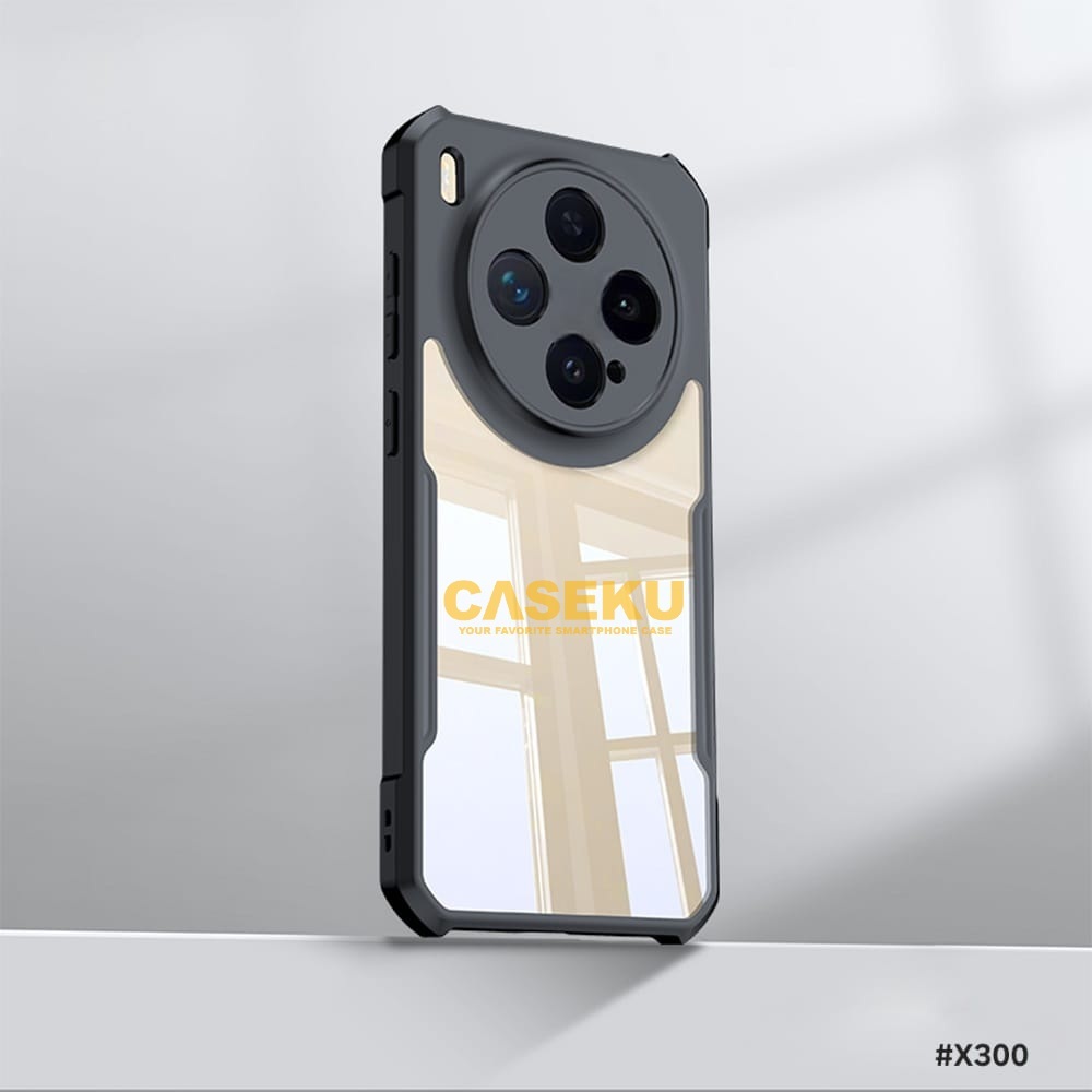 Vivo X300 Vivo X300 Pro Vivo X200 Vivo X200 Pro Case Fusion shockproof Transparan Casing Vivo X300 V