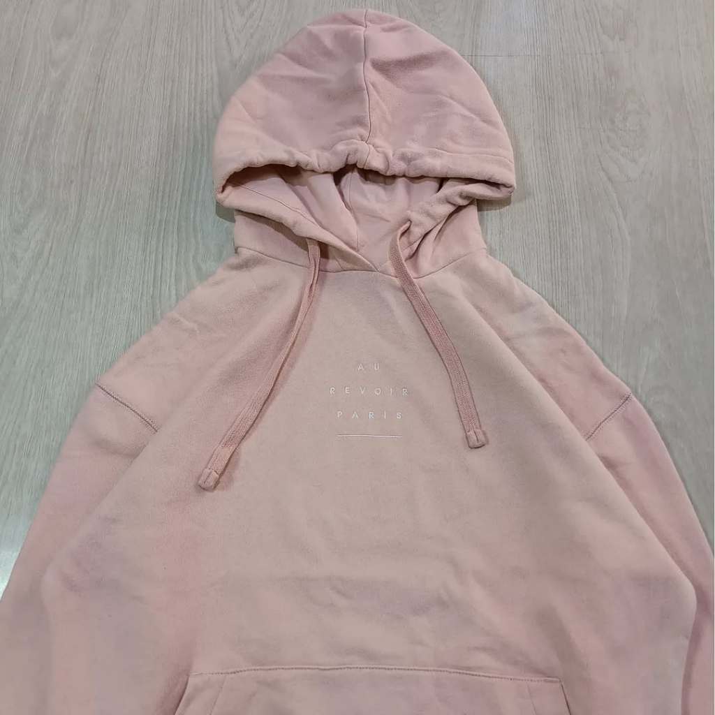 SPAO HOODIE PINK ORIGINAL
