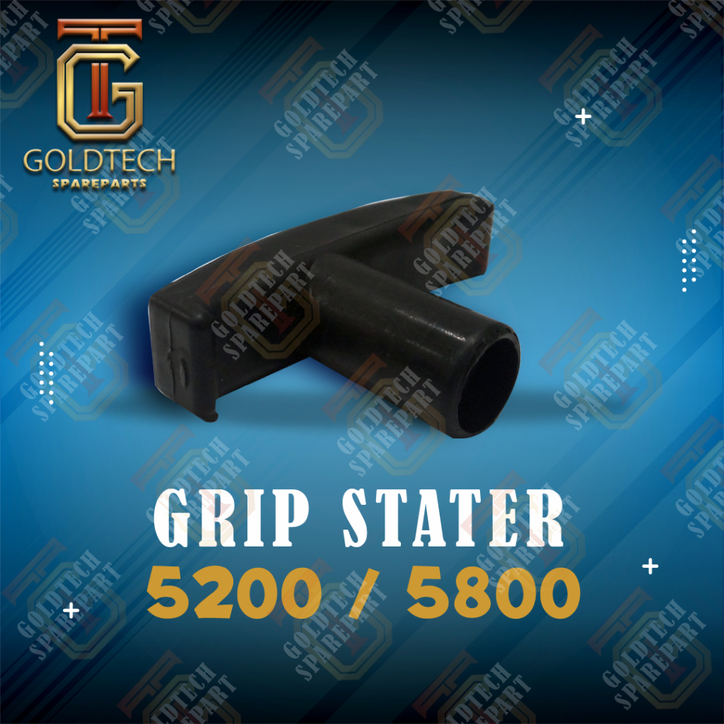 {GT} Grip Stater Starter 5200 5800 Nixon Sparepart Chainsaw Senso Sinso Mesin Gergaji Pohon Goldtech
