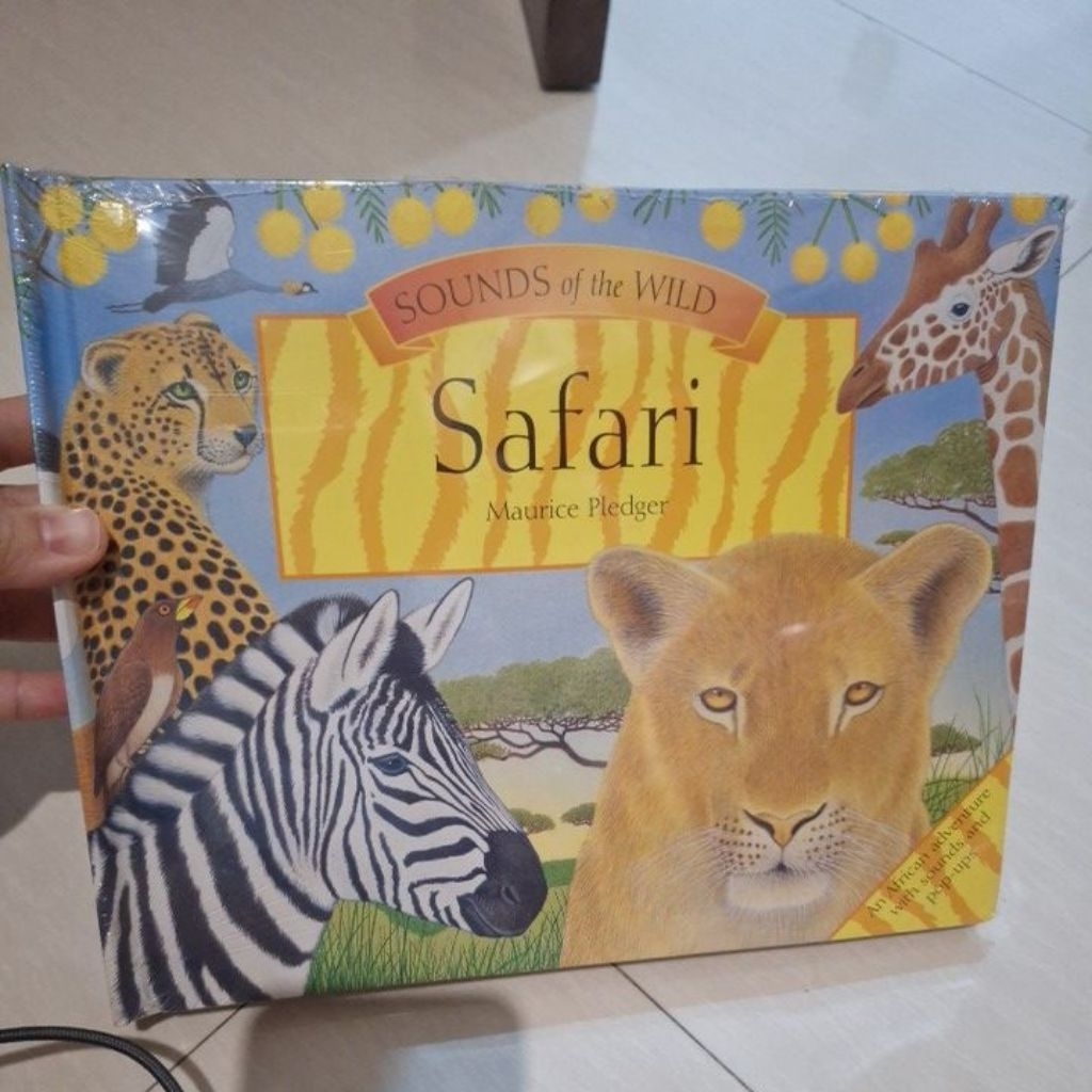 Sounds of The Wild Safari pop up book