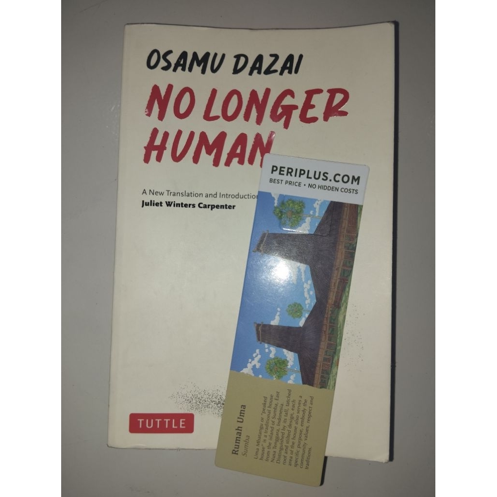 No Longer Human - Osamu Dazai (Preloved, Original Periplus)