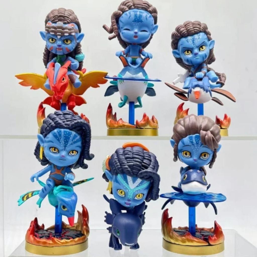 action figure Avatar chibi set 6pcs