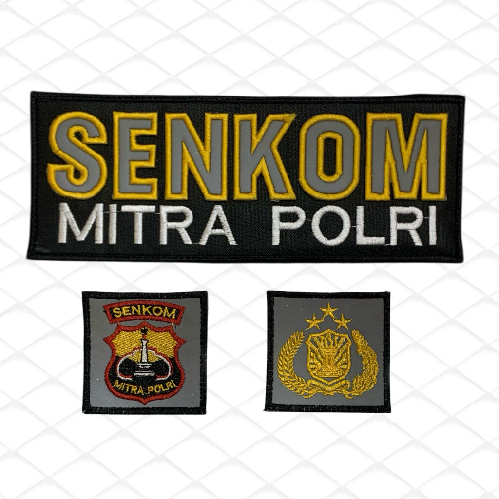 SATU SET ATRIBUT ROMPI SENKOM ( Senkom mitra polri )