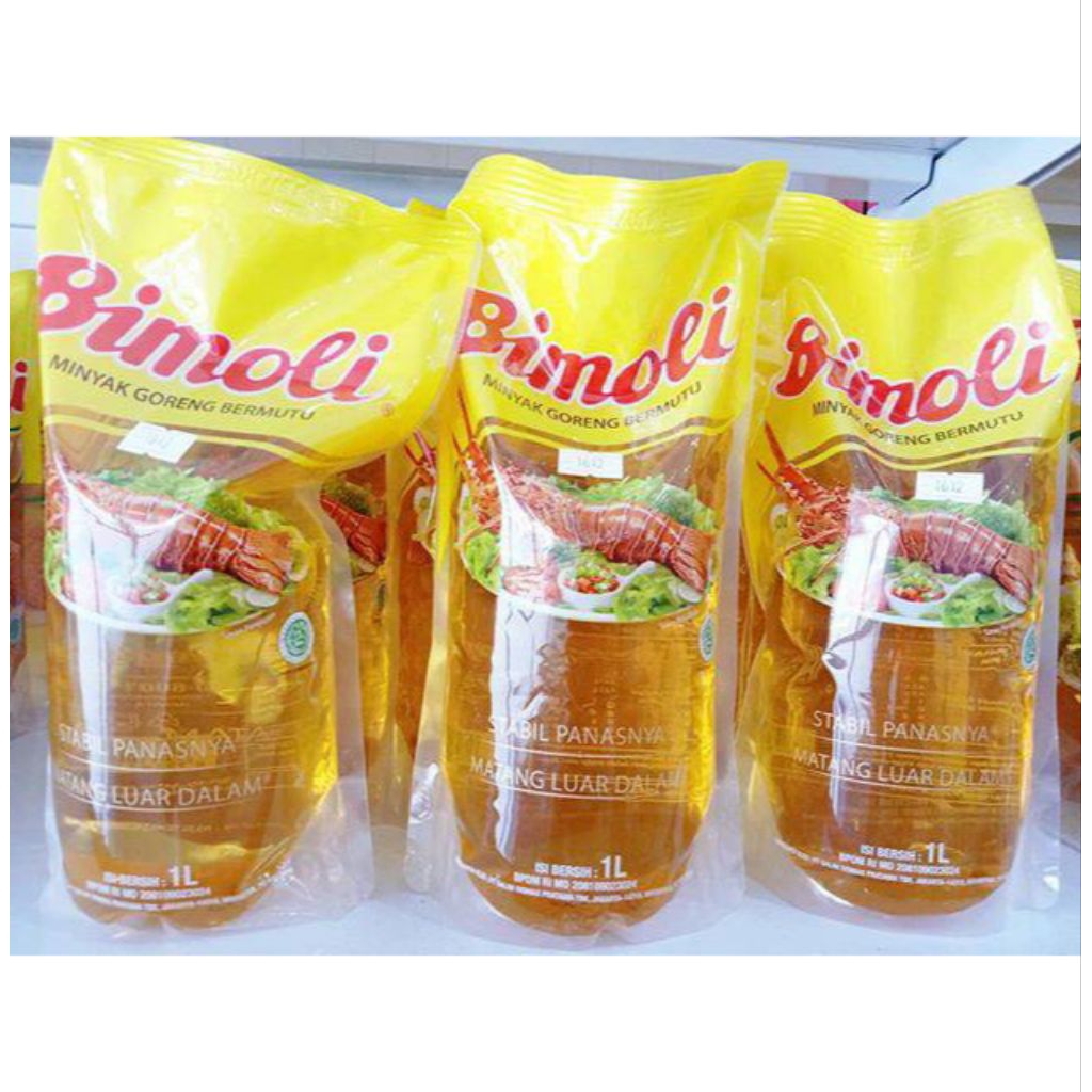 SIBRAYA Mart | Minyak Goreng Bimoli 1 Liter | Bimoli Minyak Goreng Pouch 1 Liter