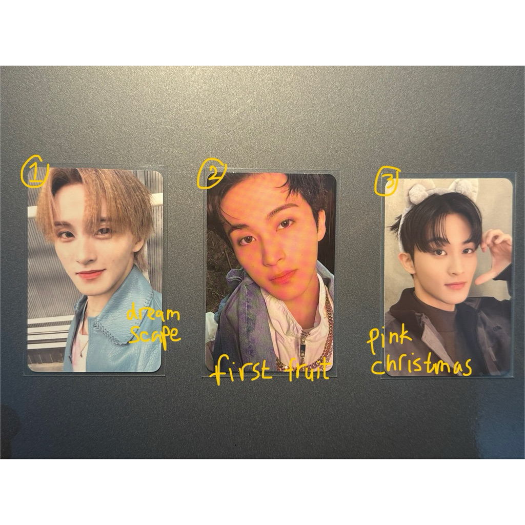 [READY] OFFICIAL PC NCT MARK (dreamscape, the firstfruit, pink christmas)