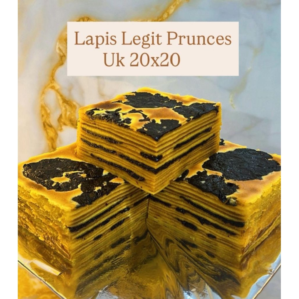 Lapis legit prunes/lapis legit pontianak/kue lapis