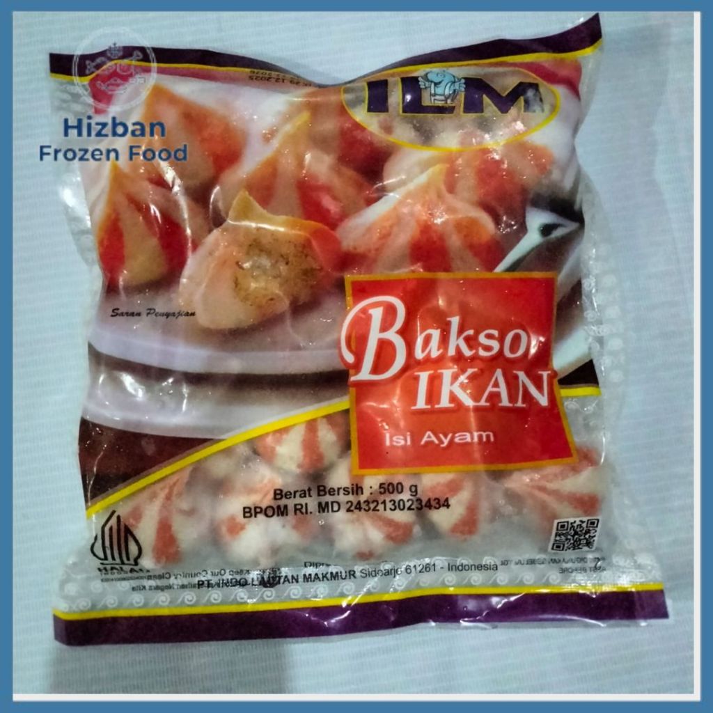 ILM Dumpling Ayam 500gr Premium Frozen Food