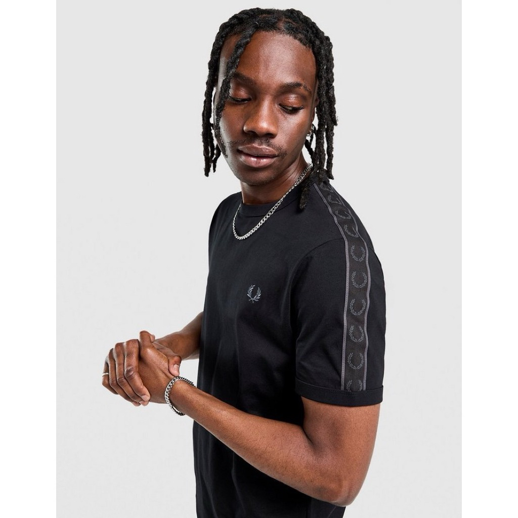 TSHIRT FRED PERRY CONTRAST RINGER TAPED M4613/U73