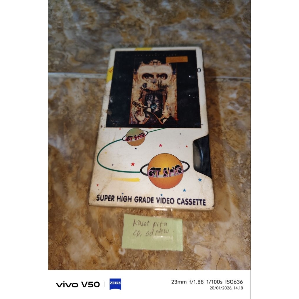 Kaset Video Cassette - GT SHG