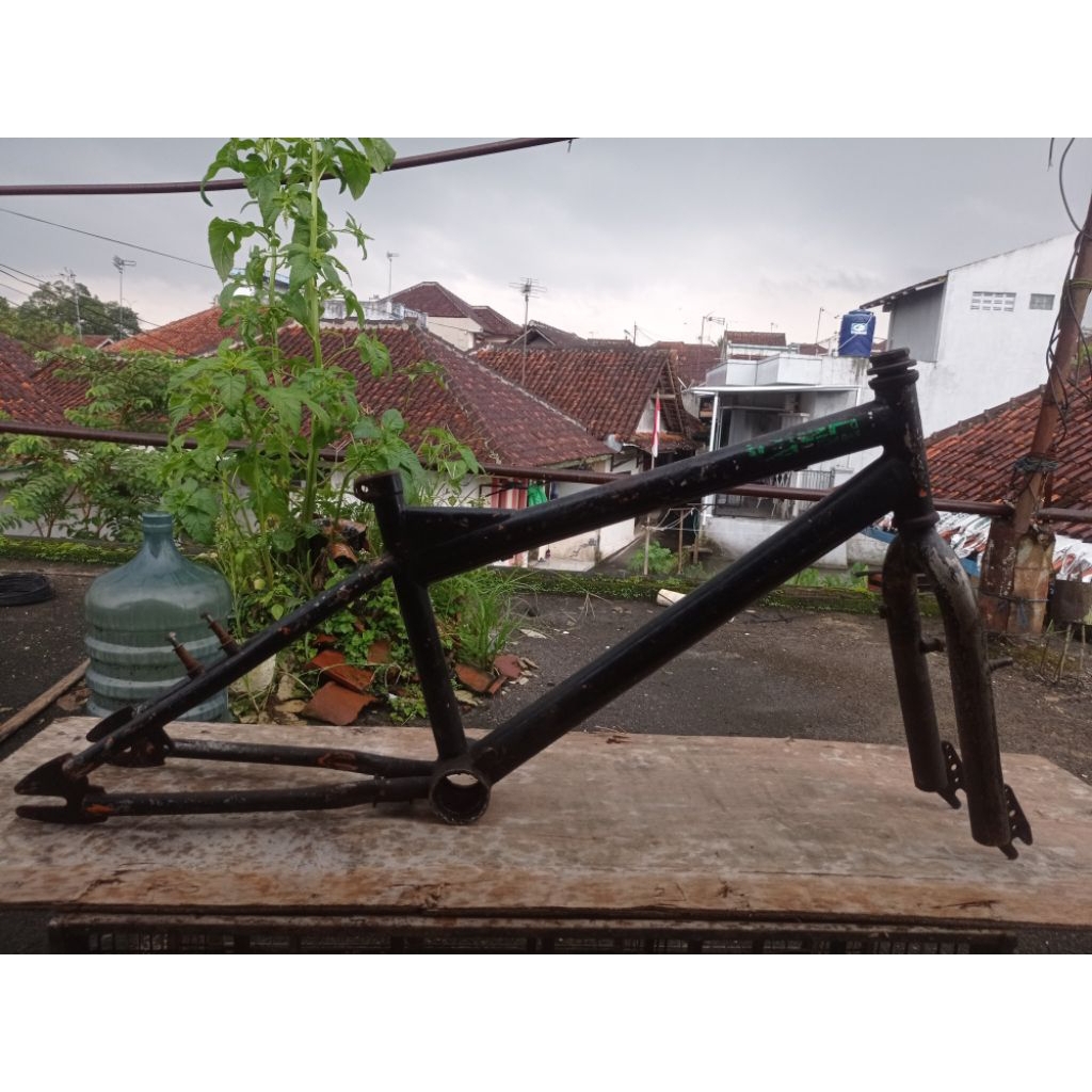 framefork sepeda bmx 20 wimcycle second antiq