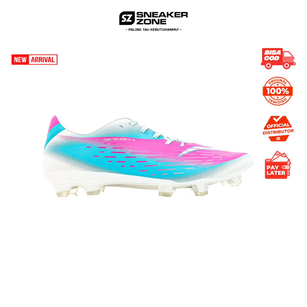 SEPATU BOLA SPECS ACCELERATOR LIGHTSPEED 5 PRO FG - SEPATU SEPAKBOLA STUD PULL TRANSPARAN