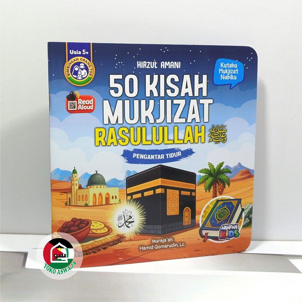 50 Kisah Mukjizat Rasulullah ORIGINAL Usia 5+ Tahun Buku Anak Cerita Pengantar Tidur Cerita Bergamba