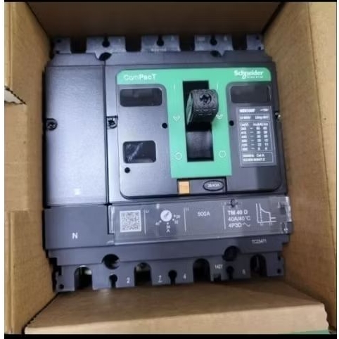 MCCB NSX100N 4P 50A 50KA C10N6TM050 SCHNEIDER