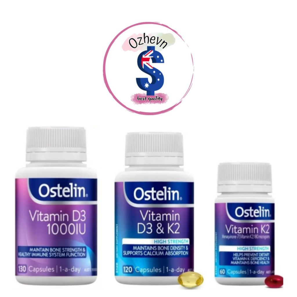 Ostelin Vitamin D3 1000IU / Vitamin K2 / Vitamin K2+D3