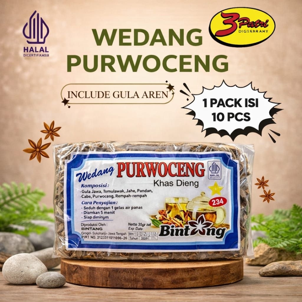 Wedang Purwoceng Asli Dieng